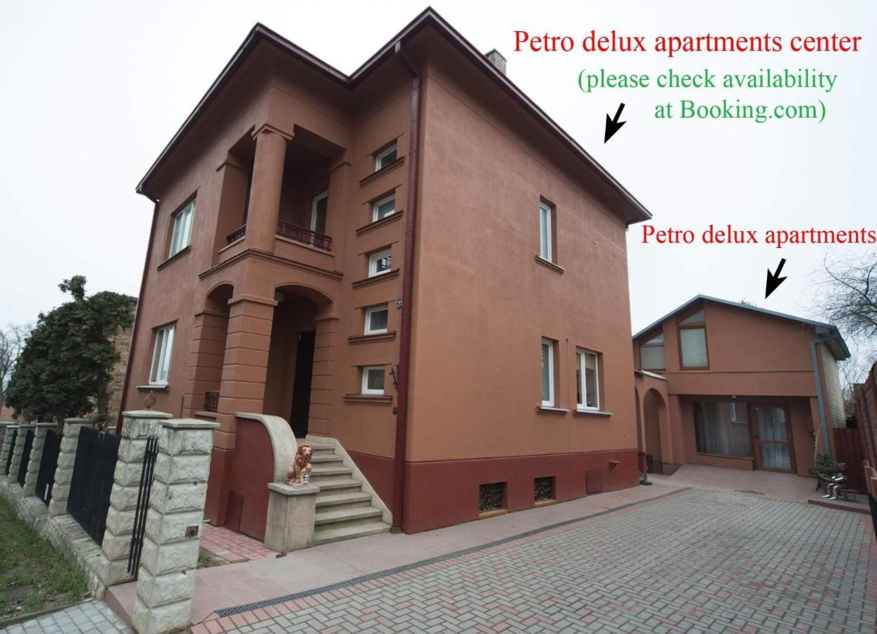 Petro Delux Apartments Kowno Zewnętrze zdjęcie